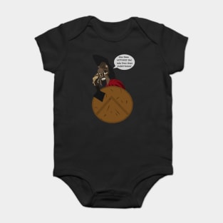 leonidas OUR KING! Baby Bodysuit